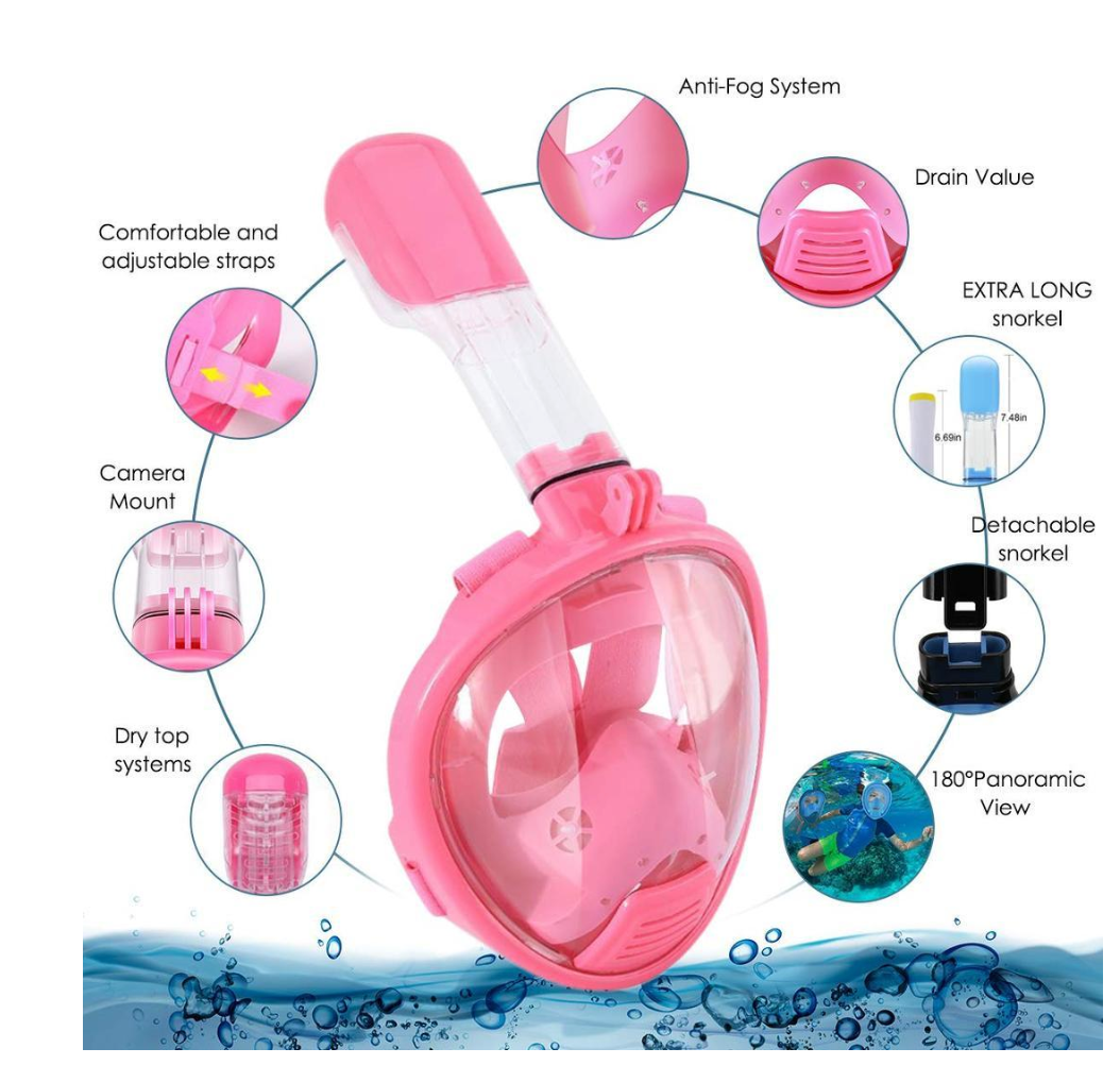 SeaMore Full Face Snorkel
